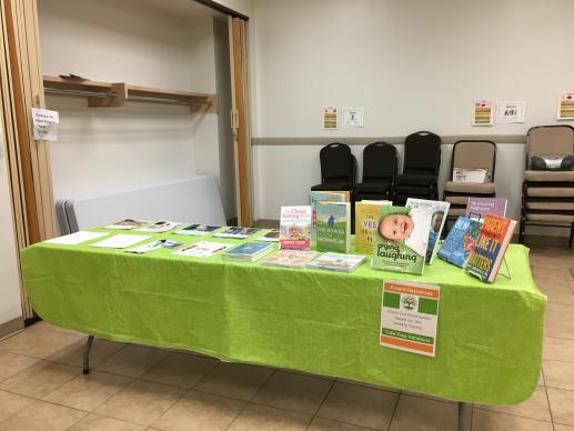 Parent Child Workshop Resource Table, Copperas Cove Public Library.