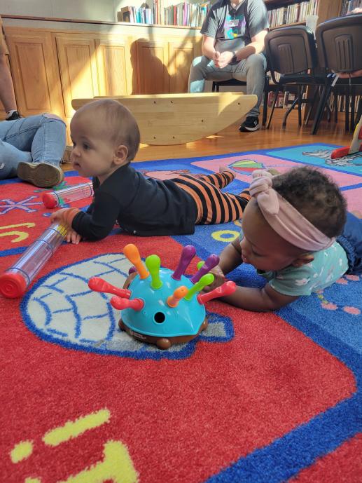 Play time during our Early Childhood Workshop