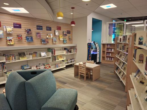 Half of children's play area