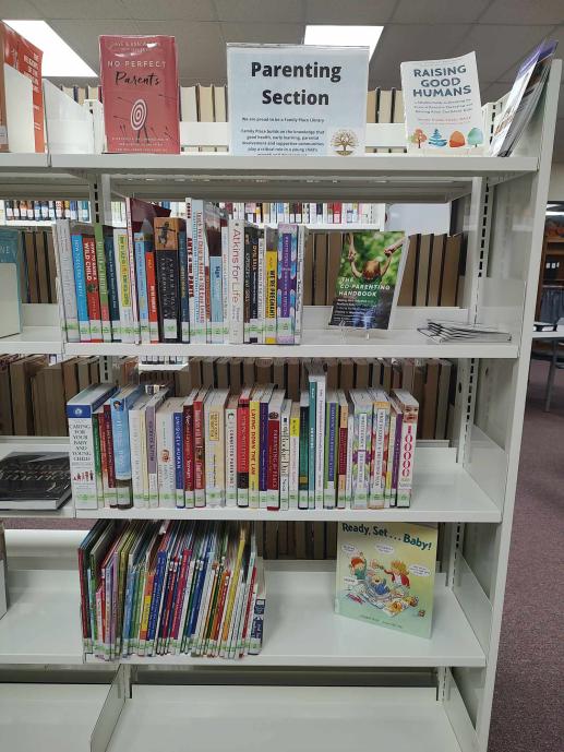 Our Family Place reading section