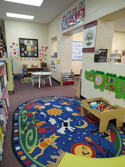 Our open play area