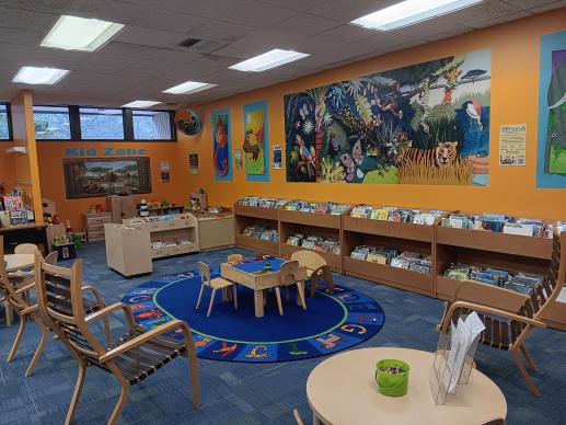 Photo of the Barron F. Black Library KidZone