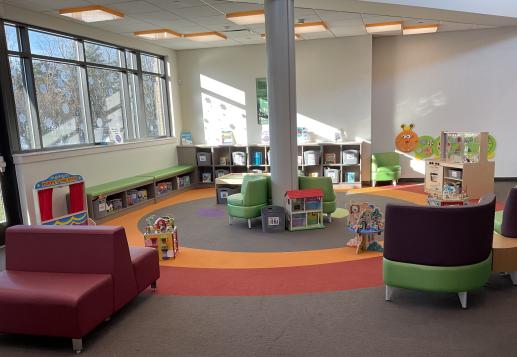 Commack Public Library - Children's Room - Early Literacy Area