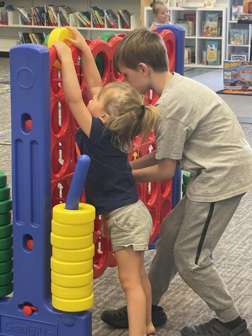 Children Playing During Community Play Group