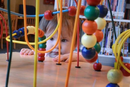 George and Cynthia Woods Mitchell Library Interactive Toddler Toys