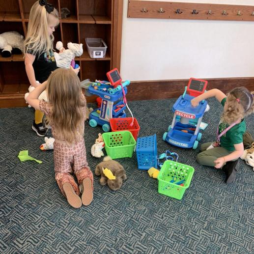 Veterinarian dramatic play