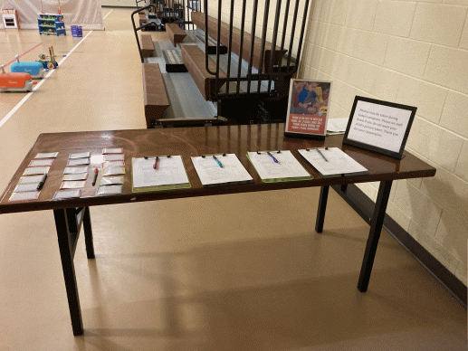 Registration and feedback are important to the success of our program.