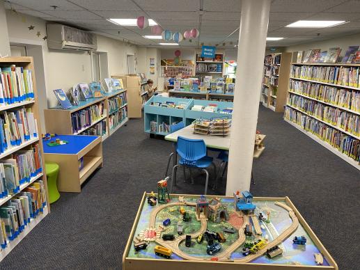 Play space in the Children's Room