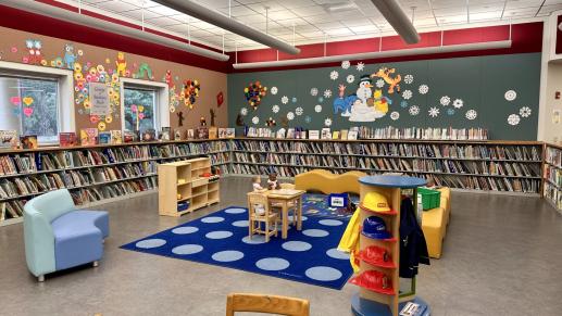 Octavia Field's Branch Family Place Library - with children's toys 
