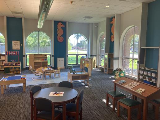 Photo of Family Place Preschool Play Area.