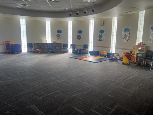 Photo of playtime for our parent child workshop