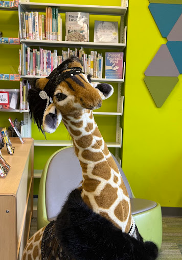 Station Branch Giraffe Gigi and selection of Parenting materials