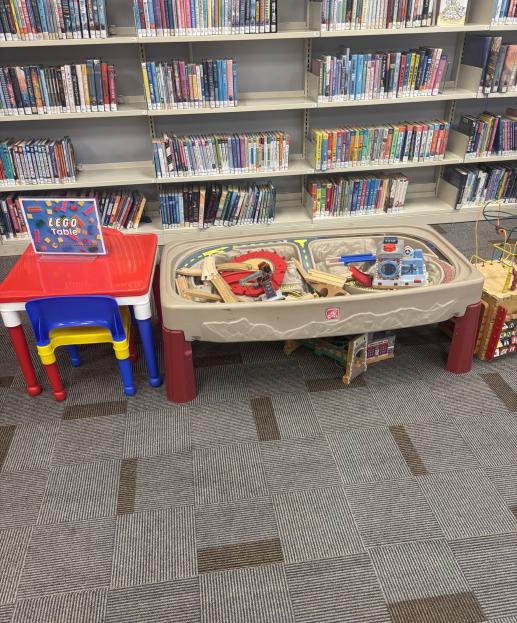 Train and Lego Table