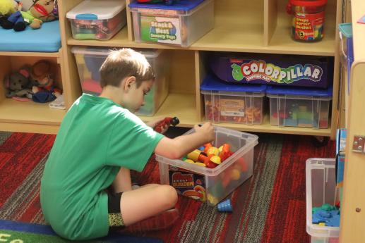 Child playing