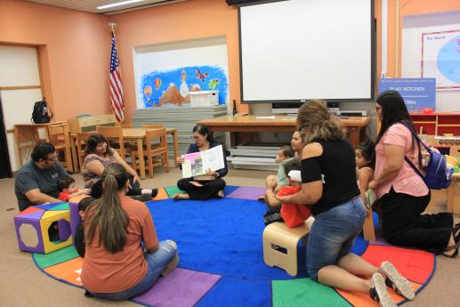 Storytime portion of every Parent/Child workshop