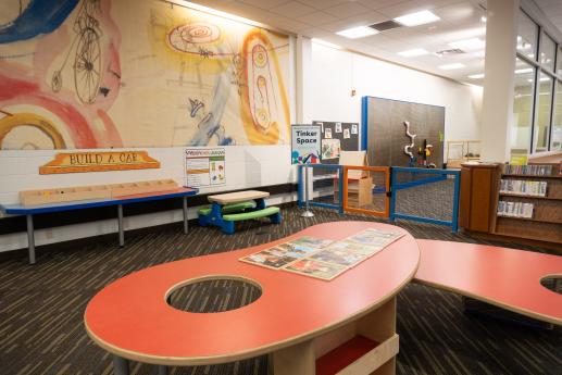 Maple Heights Tinker Space Area
