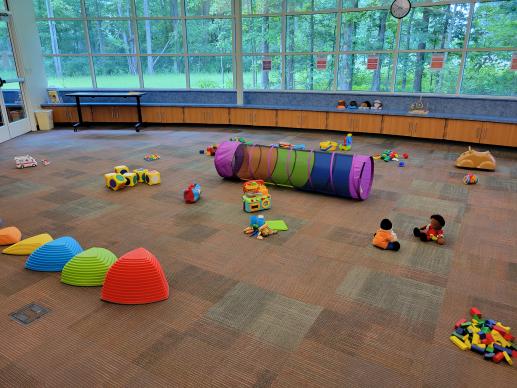Storytime Room used for Parent/Child Workshops