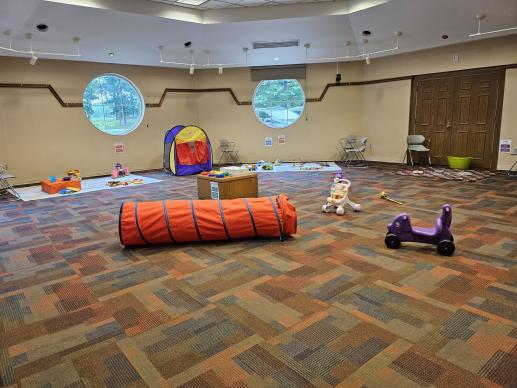 Our Play, Learn and Grow workshop space