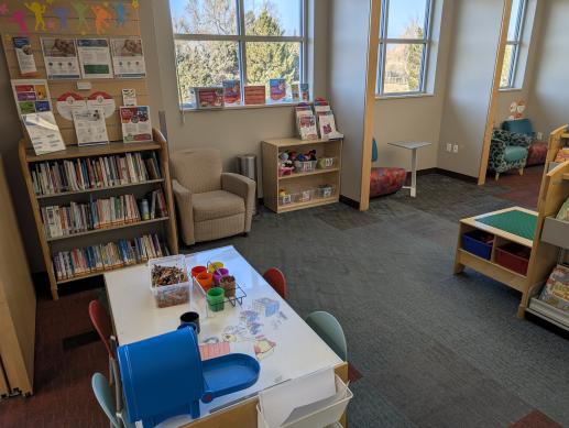Eloise May Library Family Place Area