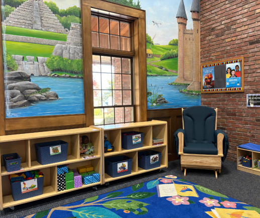 Children's space at the Canton Branch Library