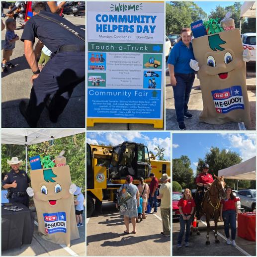 George and Cynthia Woods Mitchell Library's Community Helpers Day