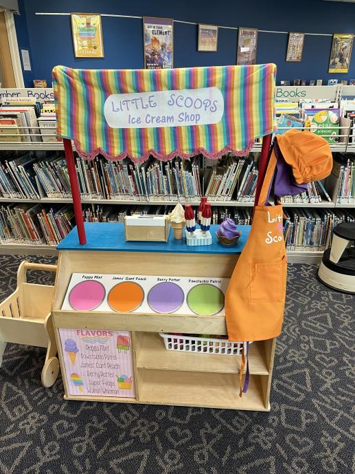 Dramatic play ice cream shop