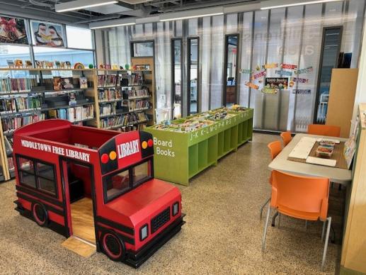 Bookmobile and activity table