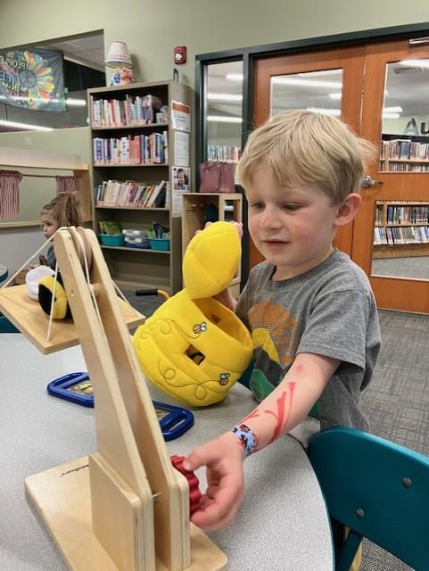 Keeping both hands busy!