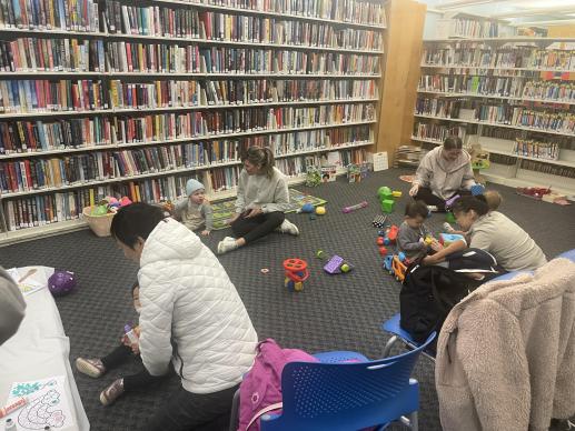Family Place workshop at the Lakeville branch of the Great Neck Library 